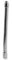 PULSE 300mm Flexible Gooseneck Microphone Arm – Chrome | Heavy Duty 12 Mic Mount with 5/8 Thread