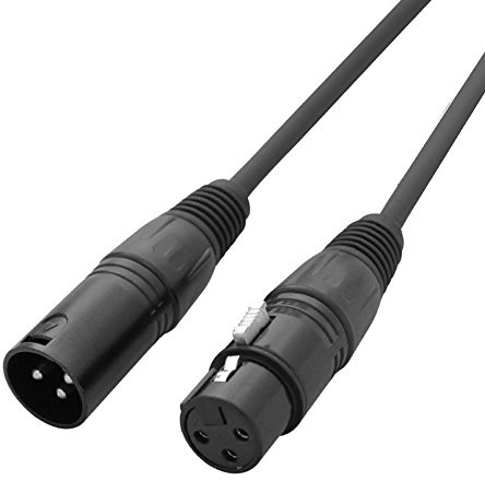 LEDJ 1m 3 Pin DMX Cable