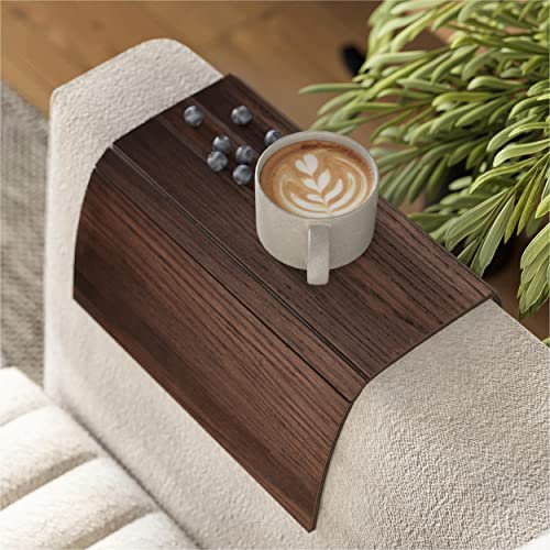 EWART WOODS Armrest Covers Made of Wood, Sofa Shelf, Coaster, Sofa Tray 5.