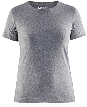 Blåkläder Damen-T-Shirt - Farbe: Grau Melange - Größe: XXXL