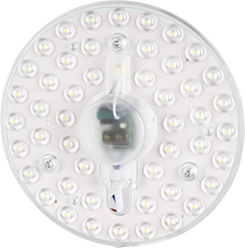 HAVA Módulo LED de 24 W, kit de conversión, soporte magnético, blanco cálido 3000 K