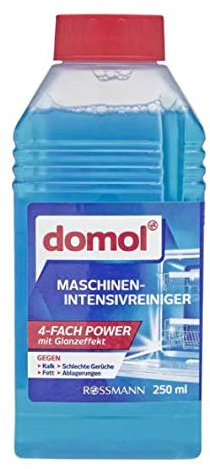 Nettoyant intensif pour machine - Pour un nettoyage intensif de votre lave-vaisselle - Élimine la graisse et le calcaire même dans les endroits difficiles d'accès - 250 ml