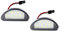 2pcs For T-oyota Aygo MK I 2005-2014 15 SMD LED Car Auto Licence Number Plate Light Lamp White Accessories Parts