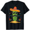 Garten Mexikanischer Sombrero Gärtner Mexiko Kaktus T-Shirt