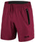 TCA Herren Elite Tech Leichte Laufhose Gymshorts Trainingsshorts und Laufshorts mit Reißverschlusstaschen - Sporthose Herren Kurz - Rot, XXXL