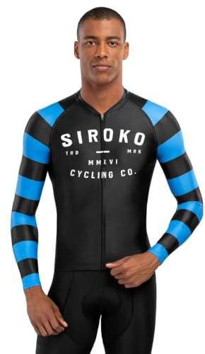 M2 Radtrikot Herren Langarm Slim Fit Aerodynamische Fahrradbekleidung