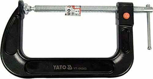 YATO Schraubstock YT-64263 150mm Gusseisen, Stahl