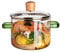 MaoYuanX - Ollas de vidrio transparente para cocina, olla de vidrio mejorada más gruesa y pesada para cocinar ramen, avena y otros platos
