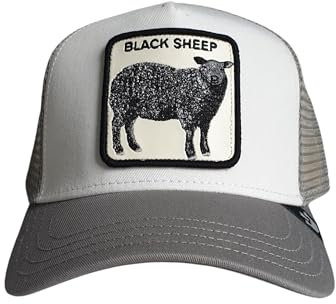 Goorin Bros. Unisex-Erwachsene The Farm Original Adjustable Snapback Trucker Hat Baseballkappe, Hellgrau (der Panther), Einheitsgre