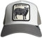 Goorin Bros. Unisex-Erwachsene The Farm Original Adjustable Snapback Trucker Hat Baseballkappe, Hellgrau (der Panther), Einheitsgre