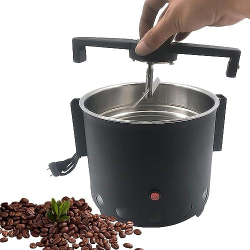 Coffee Bean Cooling Plate - 600g Fast Roaster Cooling Machine Electric Coffee Bean Cooler for Camping, Travel, Office - Stainless Steel Filter Radiator with Stirring Rod