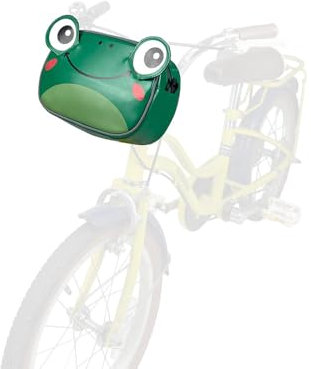 Dasellfa Lenkertasche Fahrrad Kinder, Fahrradkorb Kinder, Fahrradtasche Lenker, Mit Kletthalterung, Scooter Tasche, Mit Abnehmbarer SchultergurtfüR Fahrrad, Tretroller Und Laufrad