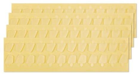 BOXOB 96pcs Rubans Adhésifs pour Sonny Baby, Rubans Adhésifs Double Face Colle Gel Amovible Transparente Mini Colle Collante Transparente Étanche pour Poupée Sonny et Autres Décorations