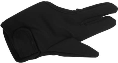 OUNONA Hairdressing Gloves Heat Resistant Thermal Gloves for Hair Straightener Curling Wand Finger Design Reusable