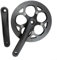 Juego de platos 50T de 170 mm para bicicletas de montaña y Fixie, fácil de usar