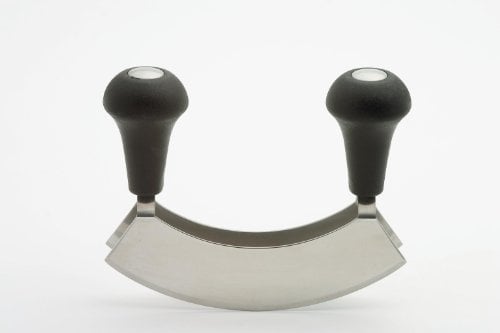 Weis - HACHOIR MANUEL DEMI LUNE BERCEUSE 2 LAMES USTENSILES DE CUISINE