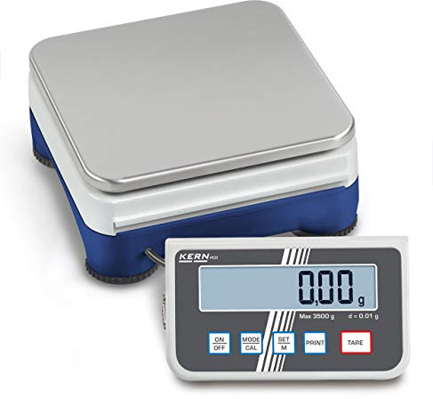 KERN wlpi10 K0.1 PCD Serie Präzisions-Waage, 160 mm x 160 mm Plattform, 10000 g Bereich-Wägezelle Skala, 0.1 g