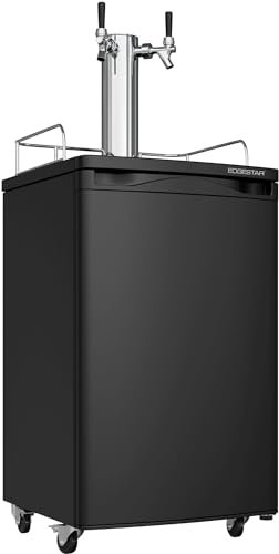 EdgeStar KC2000TWIN Distributeur de bière à double robinet Noir