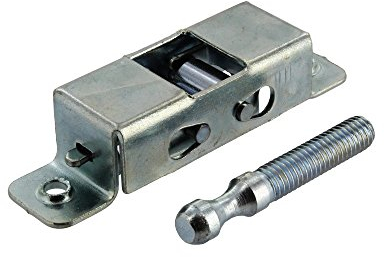 Paxanpax PCK300 Universal Gas Cooker Roller Door Type Catch Kit, silver, 14-GS-05