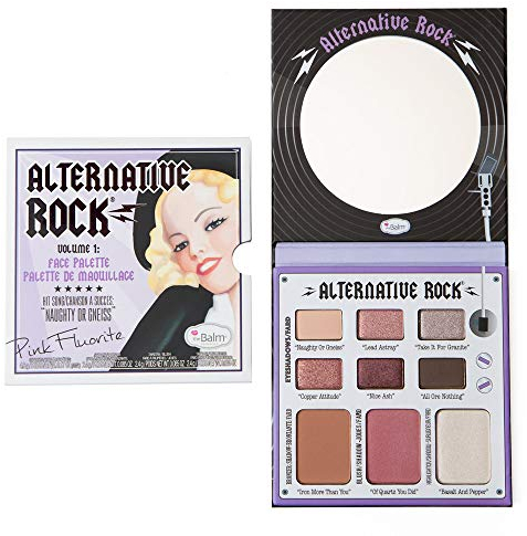 theBalm Alternative Rock Vol. 1 Face Palette,1er Pack (1 x 4.8 g)