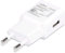 Chargeur Rapide Secteur avec Micro USB Câble pour Samsung Galaxy S7 Edge S6 Note 5 Note 4, J1, J3, J5, J6, J7, J7 Prime, A3, A5, A7. Xiaomi Mi A2 Lite (avec 1.5 mètre de câble, Blanc)