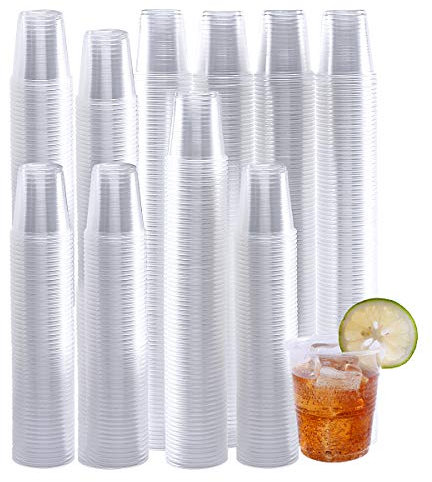 3oz Disposable Plastic Cups 500 Pack,Small Mouthwash Cups, Bulk Sample Tumblers for Home, School, Office, Parties, or Commercial Use