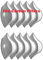 Staubmaske Atemmaske Mundschutz Mundmaske Waschbar Staub Schutz Maske Ersatzfiltern Anti Pollen Allergie Mit Ventil Motorrad Radsport Outdoor aktivitäten 4sold (Only 10XCARBON Filters)