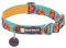 RUFFWEAR Flat Out Collar, Klassisches Hundehalsband für Kleine Hunderassen, Einstellbare Passform, Größe S (28-36 cm), Spring Burst