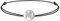 J.Endéar Frauen Mädchen Fußkettchen Buchstabe M Silber 925 Filigran Cord Sommer Strand Schmuck Geschenk 34cm Einstellbar Handgefertigt