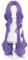 LoL Syndra Cosplay Peluca LoL Withered Rose Syndra Cosplay Largo Lila Ondulado Mujeres Peluca Pelo Sintético Resistente al Calor
