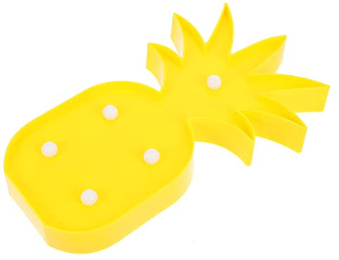 Uonlytech Ananas-led-licht Dekorative Tischlampe Für Zuhause Lichtornament Schreibtischlampe Nachttischlampe