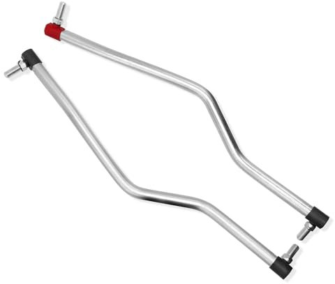 Viefow Kit de maillons de frein de direction gauche/droite pour tracteur de pelouse compatible avec Husqvarna/Craftsman/Murray/Dixon/Poulan Pro/AYP/EHP/WeedEater 532194740/532194741 avec écrous de