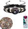 Zaky 22 pièces Demon S. Yaiba Mode Nouveauté Koyoharu Gotōge Collier Bracelet Autocollant Ensemble Anime Bijoux Tanjiro Kamado Bracelet