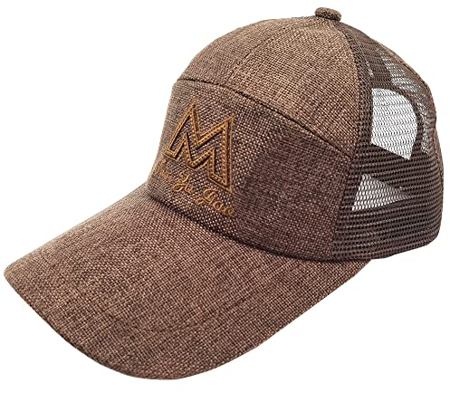 Baseballkappe, Baseball Cap Baseball Kappen Outdoor Hut Frauen Männer Einstellbare Baseballmütze Hysteresenhut Hip Hop Mesh Cap Schatten für Damen & Herren