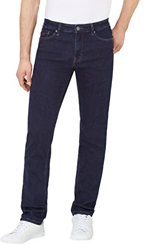 Paddocks Herren 5-Pocket Slim-Fit Jeans, Pipe (80151 6503 000), Farbe:Blue Dark Stone (4504), Größe:W33, Länge:L28