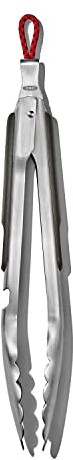 OXO Outdoor 10.5in Stainless Steel Tongs with Bottle Opener