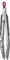 OXO Outdoor 10.5in Stainless Steel Tongs with Bottle Opener