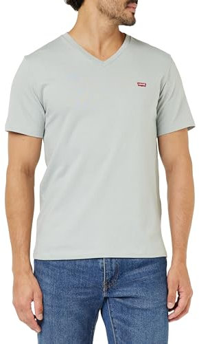 Levi's Herren Original Housemark V-neck NON GRAPHIC TEES, Belgian Block, S EU