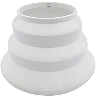 TYGERIX® Réducteur universel pour systèmes de ventilation de Ø 80 à 160 mm | Connexion facilitée | Connecteur pour tuyaux de 80 100 125 160 | Raccord adaptateur pour systèmes d'aération, climatisation