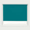 Teal Blackout Roller Blinds Thermal Blackout Material Metal Brackets & FIttings 25mm Roller Tube Easy Fit Child Safe Bedroom Office120cm Width x 160cm Length