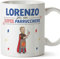 Mugffins Tazza Personalizzata in ceramica per PARRUCCHIERE uomo 11 oz / 350 ml - In italiano - Sei Super! - Idea regalo per compleanno, anniversario, natale, laurea