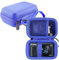 WERJIA Custodia rigida da viaggio EVA per fotocamera digitale Canon PowerShot SX720 SX620 SX730 SX740 G7X (blu)