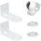 ﻿2 Pack Metal Ceiling Mount Bracket Compatible with Tp-Link Tapo TC70/C210/C200/ C220,Kasa Ec70/Kc410s Security Cameras,Wall Mounted Camera Mount with Screws & Anchors for Installation