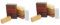 Gogogmee 2sets Cera Per Riparazione Su Laminati Colori Per Rimuovere e Facile Usare e Resistente