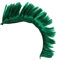 GALPADA 4 Stück Helm Perücke Helm-Spike-Streifen Cosplay-haarteil- Perücke Cosplay Cosplay-helme Farbige Perücken Für Frauen Bunte Perücken Dekoration Roller Hochtemperaturdraht Green