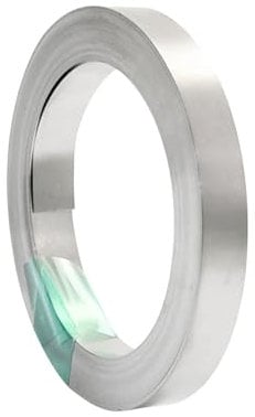 Nickelband Nickel Streifen, 0.15 x 8 mm Nickelband, Zubehör für das Schweißen, Reines Nickel Platte, Nickel Platte Band für Batterie Schweißen Punktschweiß (10 M)