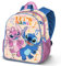 Disney Lilo y Stitch Dance-Mochila 3D Elite, Rosa, 26 x 31 cm, Capacidad 8 L