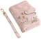 jewelora Portefeuilles Femme Personnalisé avec Nom Portefeuille Cuir pour Femme Porte-Monnaie Cadeau pour la Fête des Mères Noël Anniversaire (4 Name)