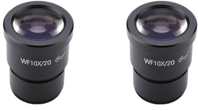 2PCS 10X Breite Feld Stereo Mikroskop Okular Montage Größe 30mm Optische Glas Mit Triokular Binokular Stereo Mikroskop