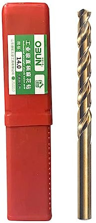 Happyaer Lot de forets professionnels M35 torsadés de 3 à 14 mm de diamètre en acier cobalt rapide pour perçage d'acier inoxydable et de métal